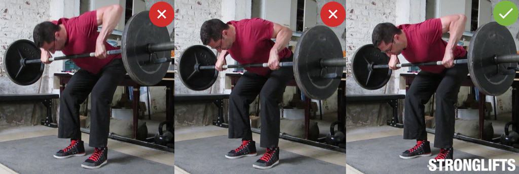 Barbell Row Elbows