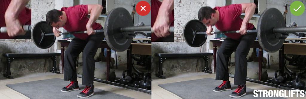 Barbell Row Wrists