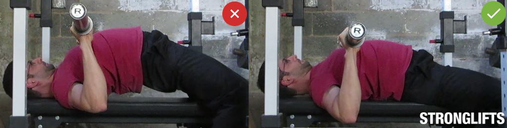 Bench Press Butt