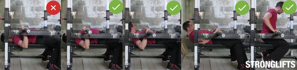 Bench Press Safety Pins