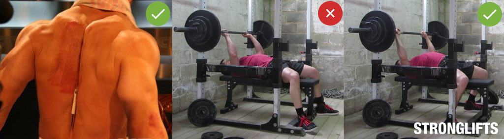 Bench Press Upper-back