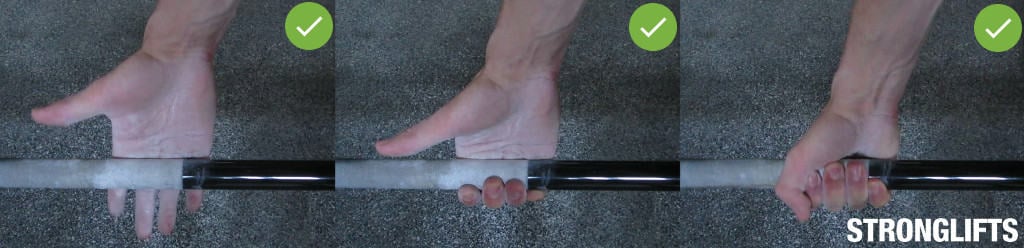 Proper Deadlift grip