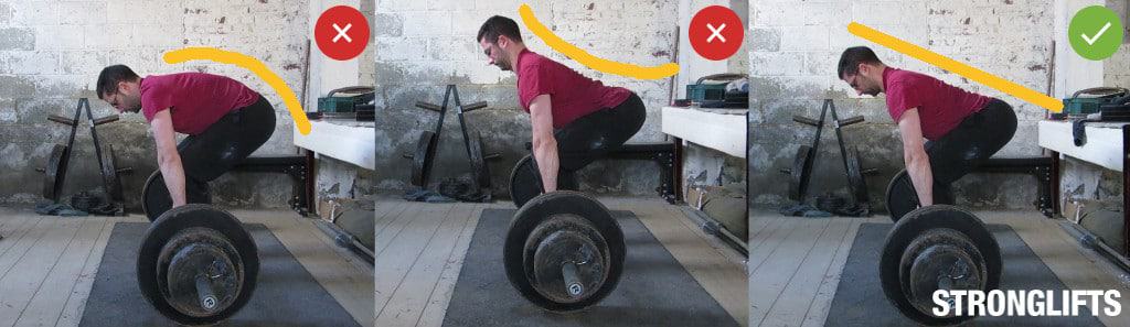 Round vs. Hyper-extended vs. Neutral Back on the Deadlift