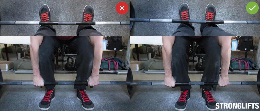 Proper Deadlift stance