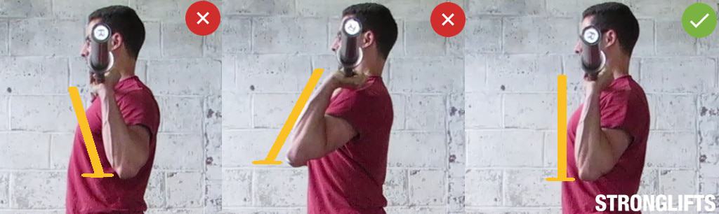 Overhead Press Elbows