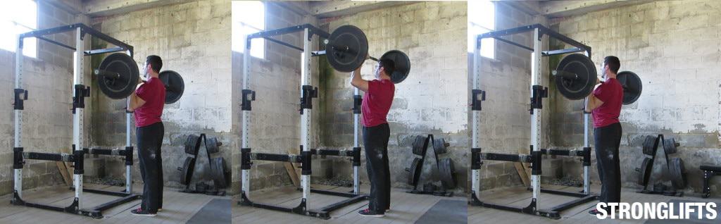 Overhead Press Fail