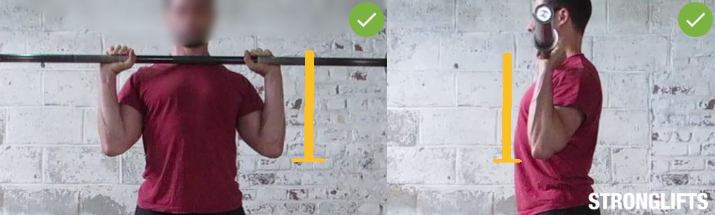 Overhead Press Forearms