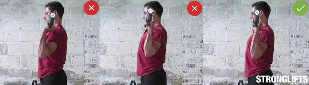 Overhead Press Wrists