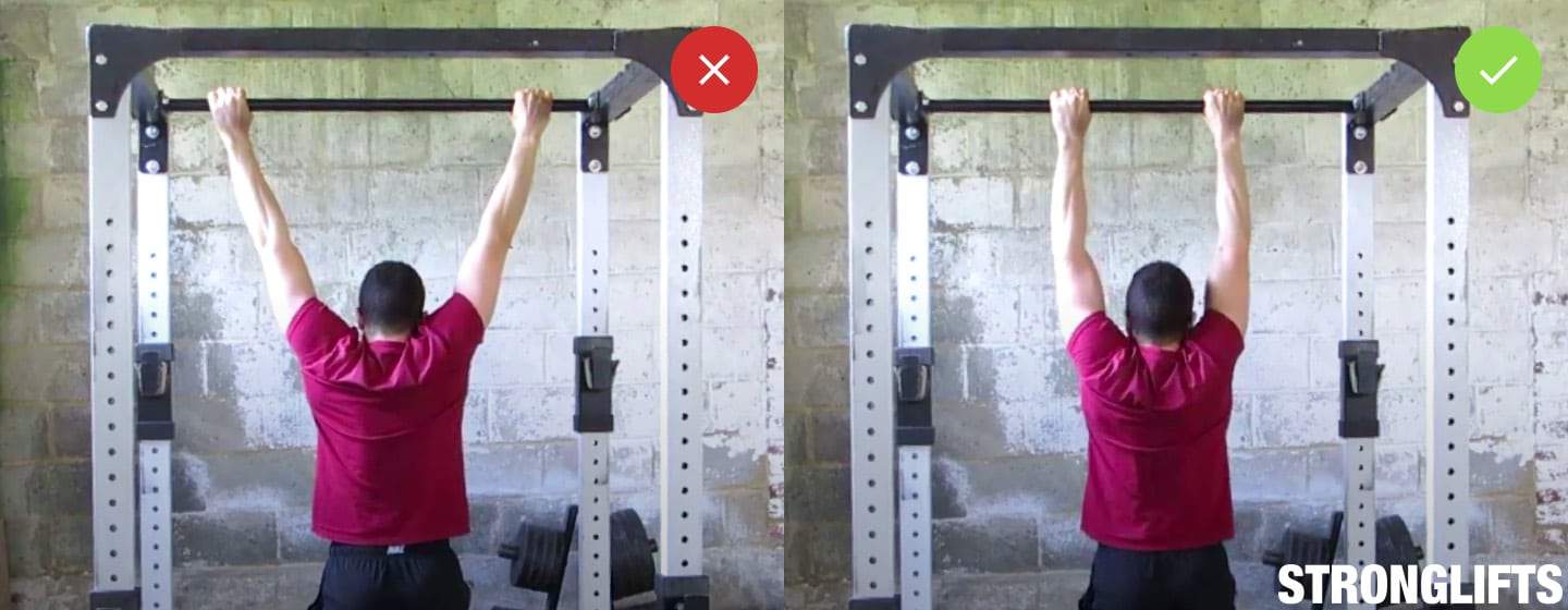 Pullup Grip Width