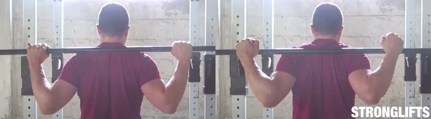 Squat high vs low bar