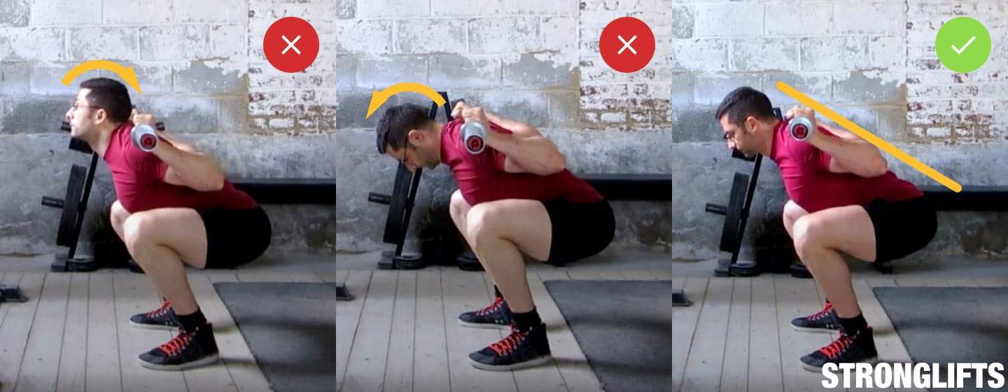 Squat Head Position