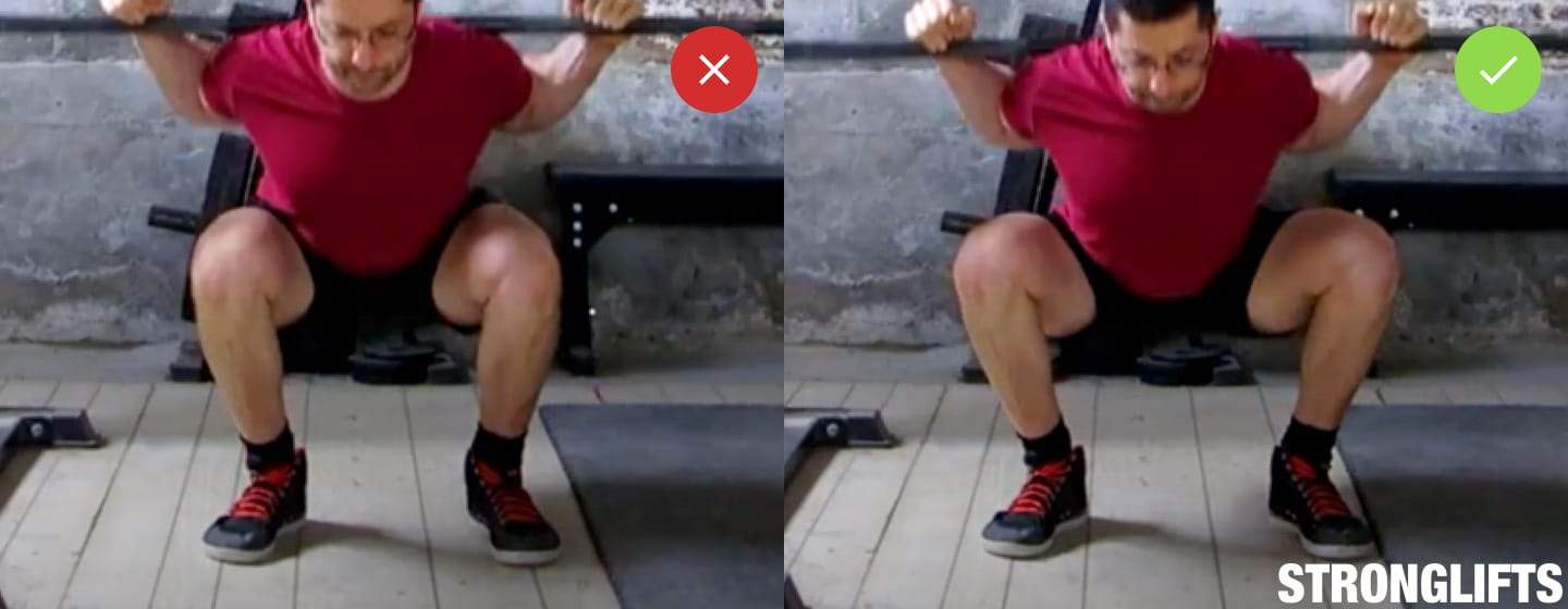 Squat Knees