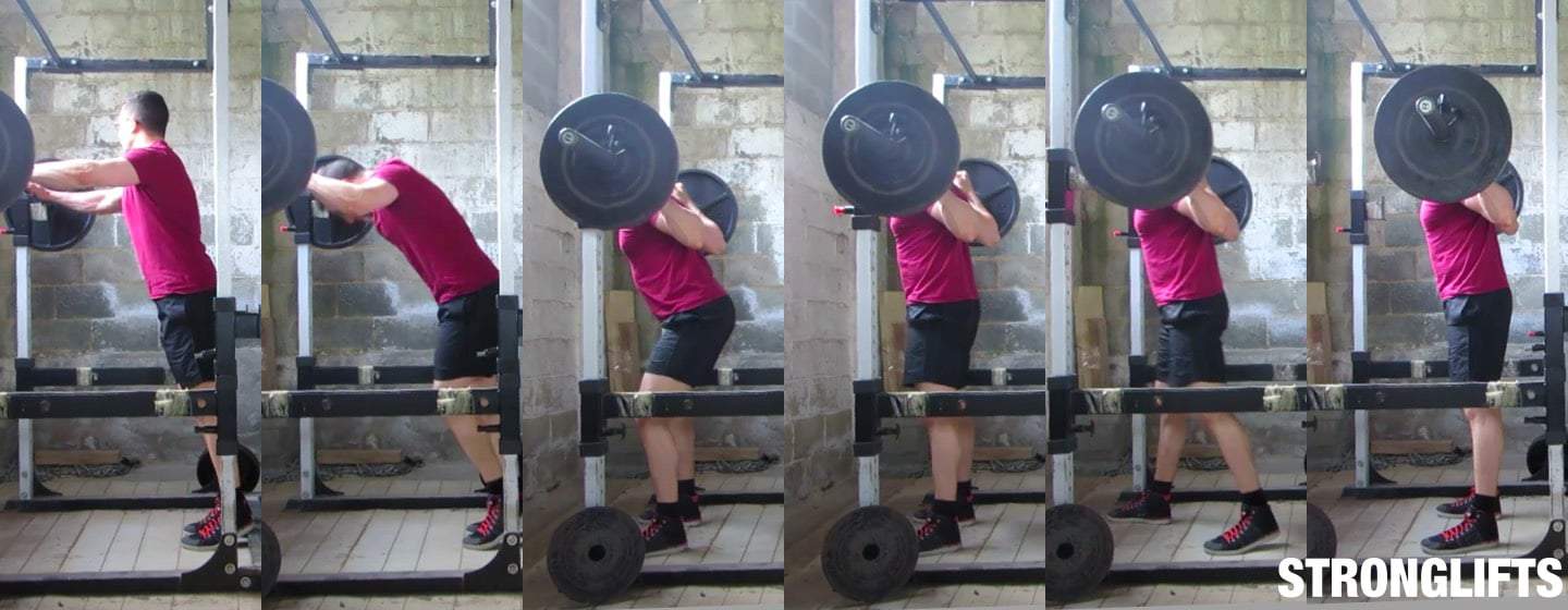 Squat unracking