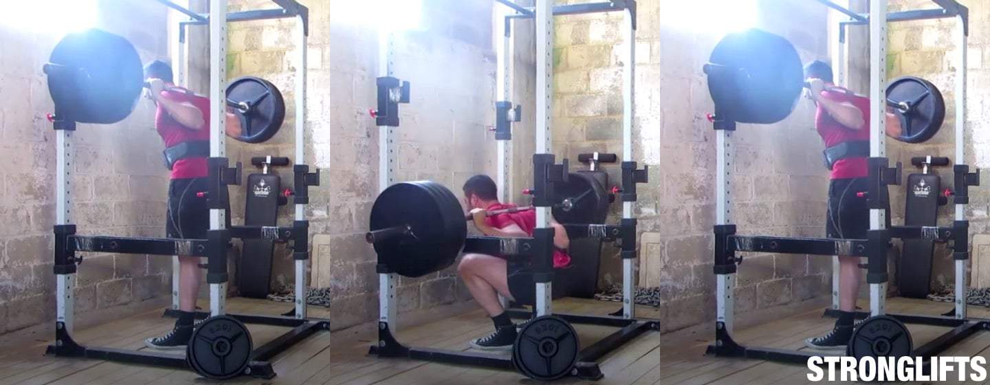 How to Squat with proper form: