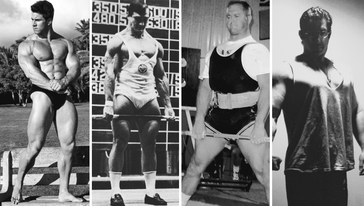 Reg Park, Bill Starr, John Christy, Brooks Kubik
