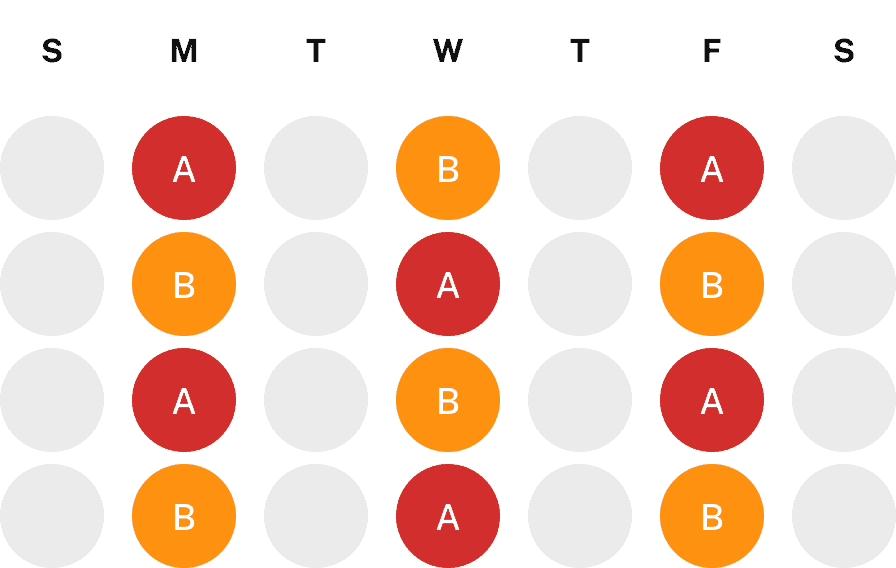 Stronglifts 5x5 Lite Schedule 3x/week