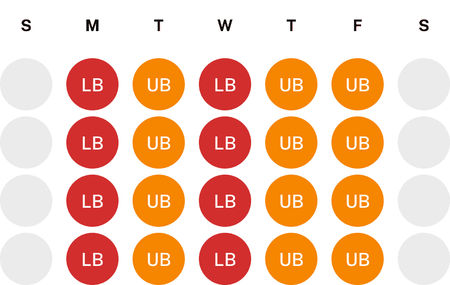 Stronglifts 5x5 Ultra Max 5 days in a row schedule
